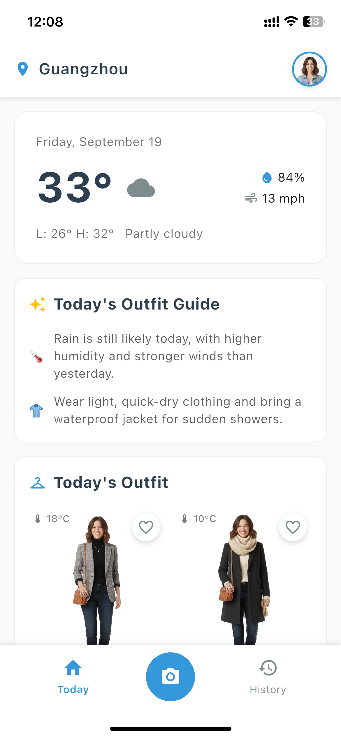WethrU App Screenshot