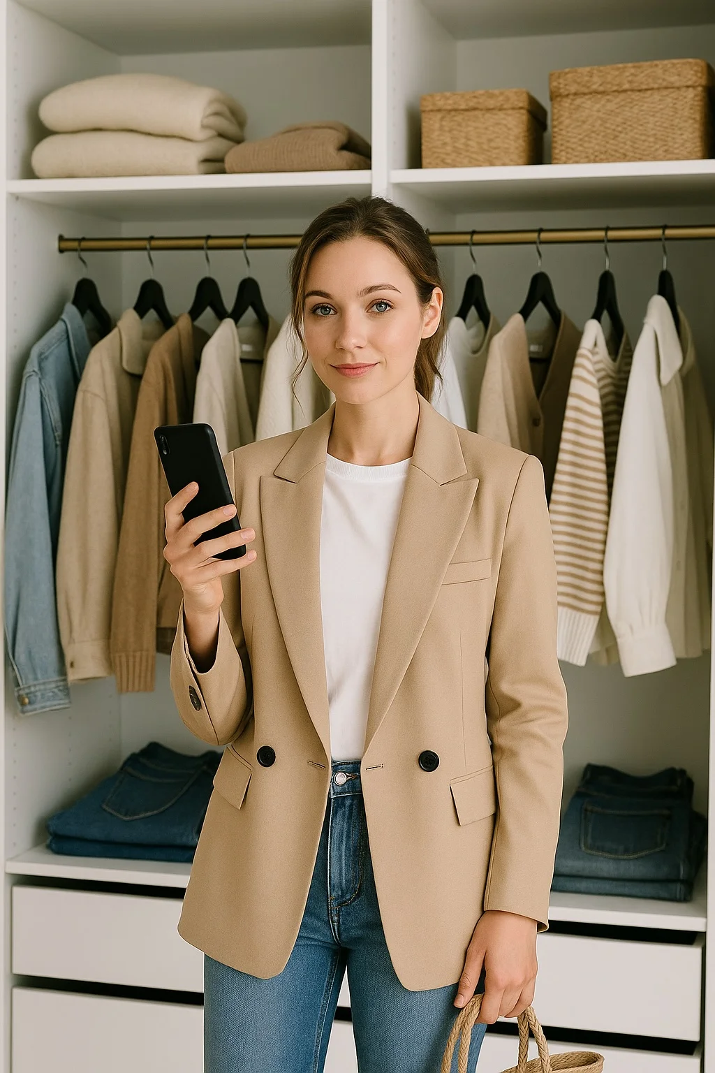 Digital wardrobe preventing overbuying