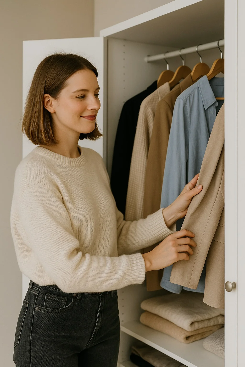 Sustainable wardrobe building